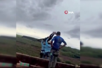 40 metreden halatsız ölüme atladı