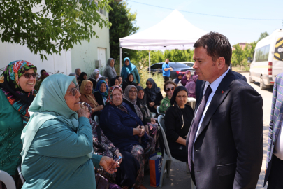 Osmangazi Belediye Başkanı Erkan Aydın Yeniceabat'ta