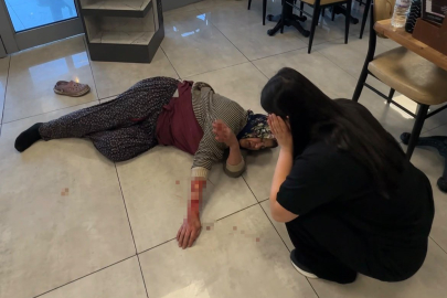Dinlenme tesisinde dehşet dolu dakikalar: Talihsiz kadının kolunu kopardı!
