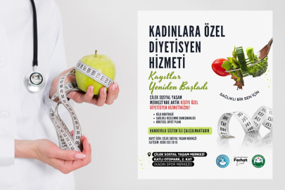 Kestel Belediyesi’nden kadınlara kişiye özel diyetisyen hizmeti