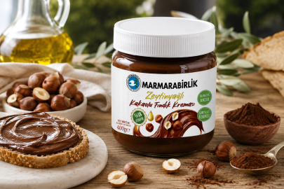 Marmarabirlik'ten kahvaltı sofralarına yeni lezzet: Zeytinyağlı kakaolu fındık kreması