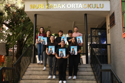 Nuri Erbak Ortaokulu’ndan prestijli eser: "Nefes" çıktı!