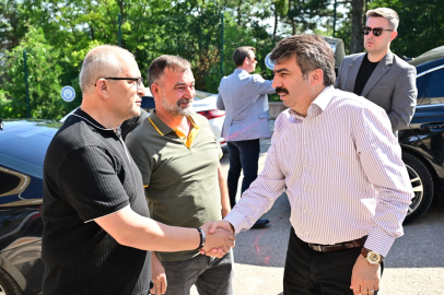 Yıldırım Belediye Başkanı Oktay Yılmaz, muhtarlarla bir araya geldi