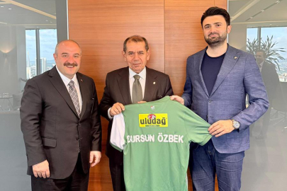 Başkan Enes Çelik ve Varank'tan Dursun Özbek'e ziyaret
