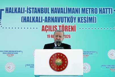 Cumhurbaşkanı Erdoğan: "Yeni metro 31 Temmuz'a kadar ücretsiz"