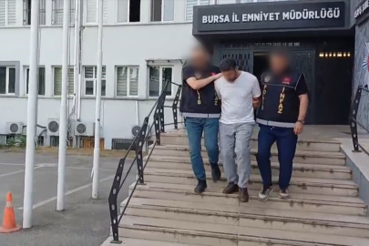 Kırmızı Bülten ile aranan şahıs Bursa'da kıskıvrak yakalandı!