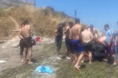 Mudanya sahili'nde acı ölüm: Denizde fenalaşan kişi...