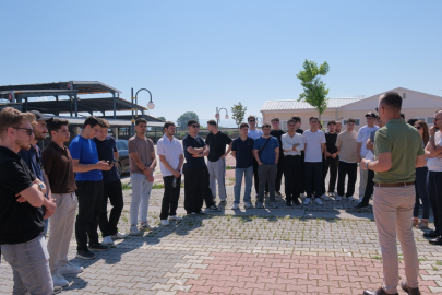 Uludağ Üniversitesi öğrencileri İnegöl'de GES'i inceledi
