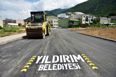 Yıldırım'da yollar yenileniyor ulaşım rahatlıyor