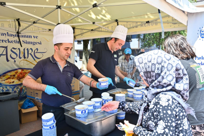 Büyükşehir'den Bursa'nın dört bir yanına aşure ikramı