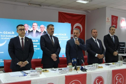 MHP Gemlik'te Emrah Keskinden yeniden başkan seçildi!