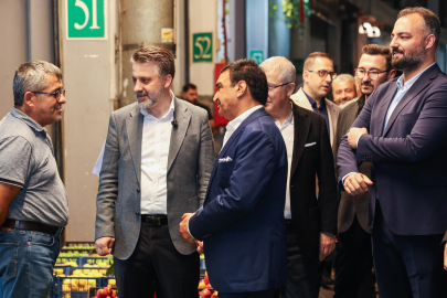 Biba, Hal esnafıyla buluştu