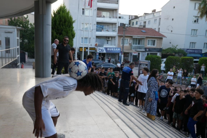 Yerli Camavinga" Gürsu sokaklarında şov yaptı!