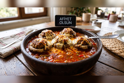 Hem pratik hem ekonomik: Kaşarlı Köfteli Mantar Kebabı
