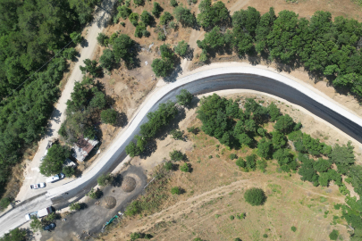 Osmangazi kırsalında yol yatırımı!