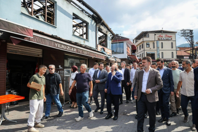 Kayhan Çarşısı esnafının yaraları sarılıyor!