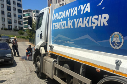 Çöp kamyonunun çarptığı yaşlı adam hayatını kaybetti