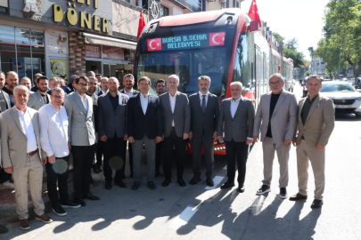 İnegöl'e metrobüs geliyor