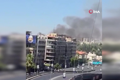 Macron’un ziyaret ettiği Şam’da çifte patlama