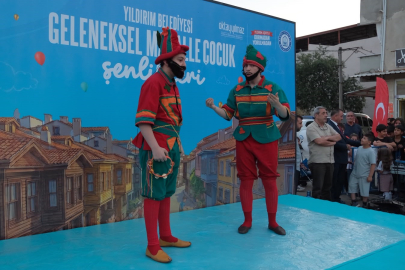 Yıldırım'da ‘Geleneksel Mahalle Çocuk Şenlikleri’ renkli görüntülerle başladı