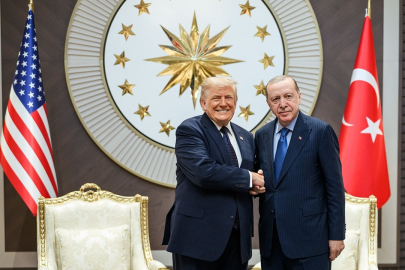 Beyaz Saray, Trump ile Cumhurbaşkanı Erdoğan’ın fotoğrafını paylaştı