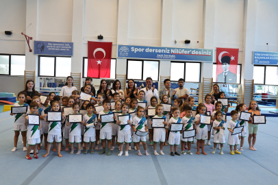 Bursa'da binlerce çocuk sporla buluştu