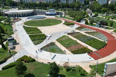 Büyükşehir'den Millet Bahçesi'ne estetik dokunuş