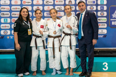 Osmangazi'nin judocuları Avrupa Kupası'na damga vurdu