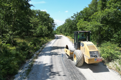 Büyükşehir'den İznik'te yol seferberliği