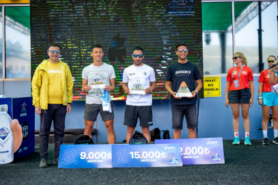 Uludağ Premium Ultra Trail'de şampiyonlar madalyasını aldı