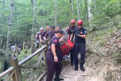 Oylat'ta dengesini kaybedip düşen kadın için ekipler seferber oldu!