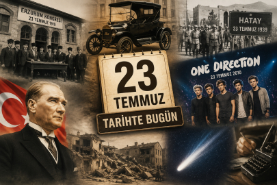 23 Temmuz tarihte bugün: Türkiye ve dünyada iz bırakan olaylar