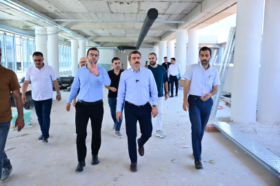 Yavuzselim kapalı pazar alanı ve gençlik merkezi gün sayıyor