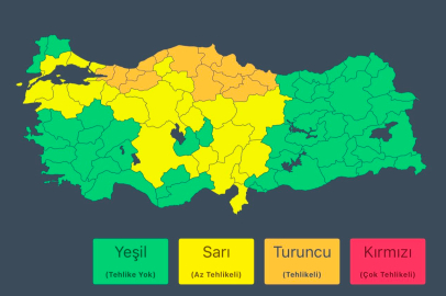 Bursa ve Marmara için sarı uyarı: Sağanak yağışa dikkat!