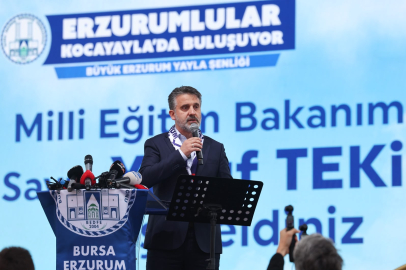 "Bursa ve Erzurum milletin sarsılmaz iki kalesidir"