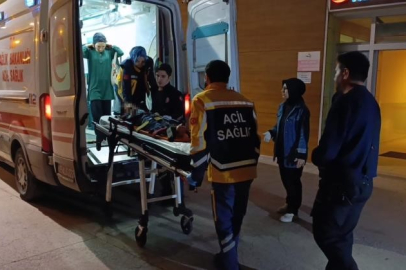 Pencereden beton zemine düşen küçük çocuk yaşam savaşı veriyor