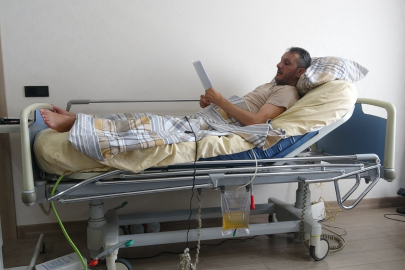 Yürüyerek girdiği hastaneden felçli çıktı