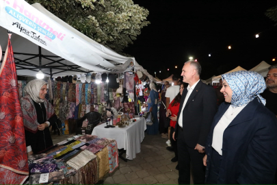 İnegöl'de Hanımeli Alışveriş Şenliği coşkusu sürüyor