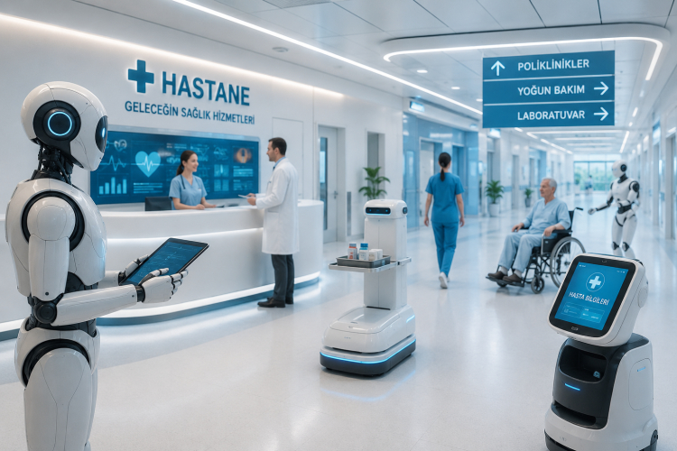 Robotların hizmet verdiği hastaneler
