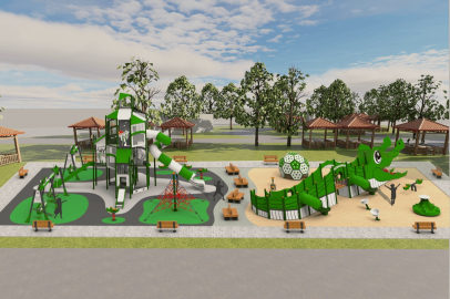 Kestel Aile Parkı Modern Millet Bahçesi'ne dönüşüyor