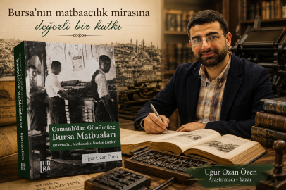 Uğur Ozan Özen'den Bursa'nın matbaa tarihine kapsamlı araştırma