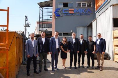 BTSO ve MÜSİAD yönetimi CEMKA'da bir araya geldi