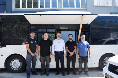 Bursa'da olası afetlere karşı mobil çözüm
