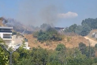 Otluk alanda çıkan yangın hızlı müdahale ile söndürüldü