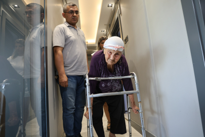95 yaşındaki yaşlı kadına evlat oyunu!