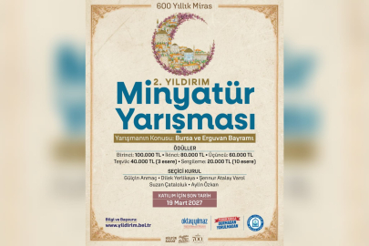 Bursa'da 'Erguvan Bayramı' minyatürlerle geleceğe taşınıyor!
