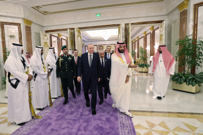 Erdoğan, Suudi Arabistan Veliaht Prensi Selman ile görüştü