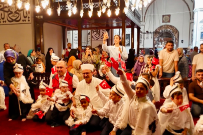 Bursa'da 530 yıllık vasiyet yerine geldi: 25 çocuk sünnet oldu