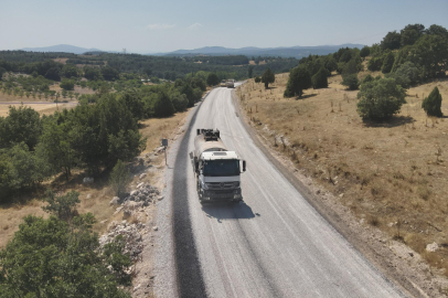 Büyükşehir'den Harmancık'a ulaşım hamlesi: Yollar yenileniyor