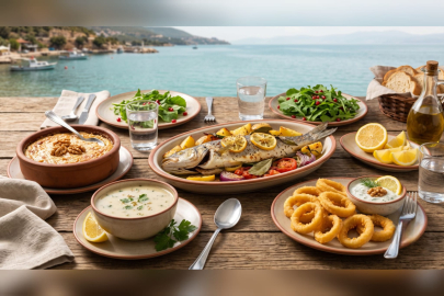 Pazar ziyafeti: Çorbası, kalamarı ve fırında levreğiyle balık menüsü